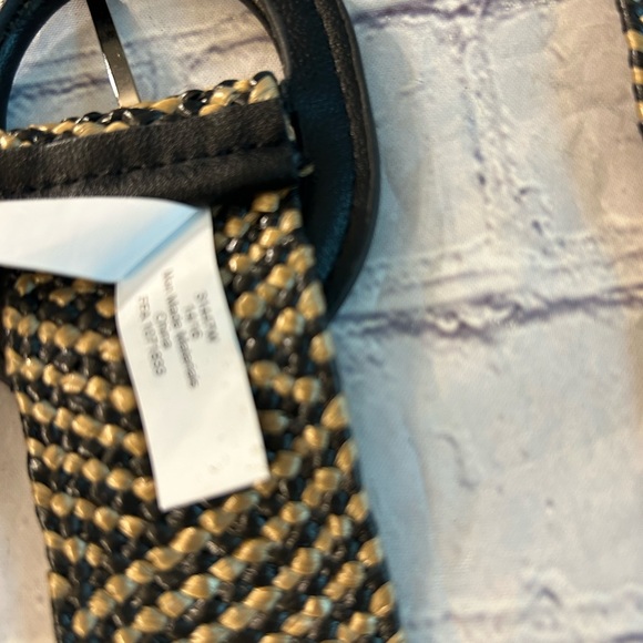 ETHNIC STYLE STRETCH WOMENS WIDE BELT COVERED BUCKLE SIZE 14/16 - Picture 5 of 11